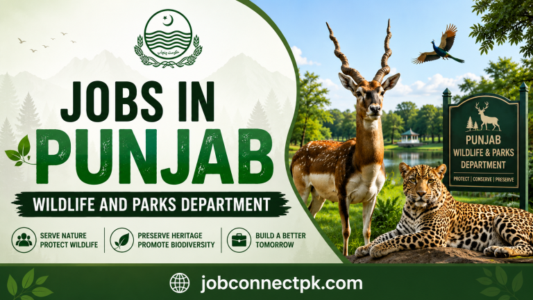 Jobs in Punjab Wildlife and Parks Department