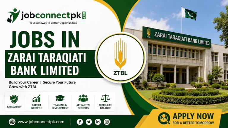 Jobs In Zarai Taraqiati Bank