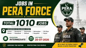 Sergeant Jobs in PERA Force 2026